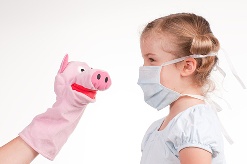 Свиной грипп у детей